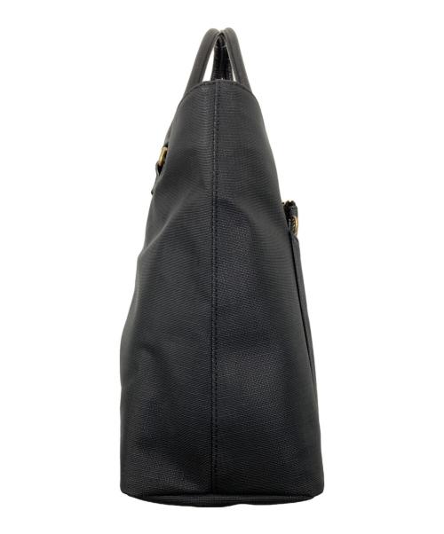 BLUE LABEL CRESTBRIDGE（ブルーレーベルクレストブリッジ）BLUE LABEL CRESTBRIDGE (ブルーレーベルクレストブリッジ) レザートートバッグ ブラック サイズ:-の古着・服飾アイテム