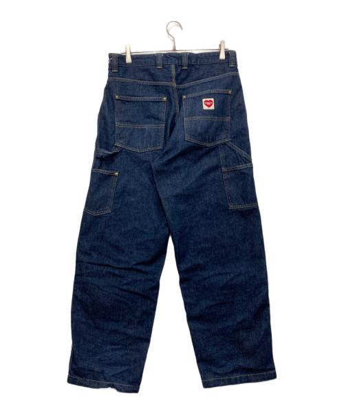 Carhartt WIP（カーハート ワークインプログレス）CARHARTT WIP (カーハート ワークインプログレス) ダブルニーデニムパンツ インディゴ サイズ:Sの古着・服飾アイテム