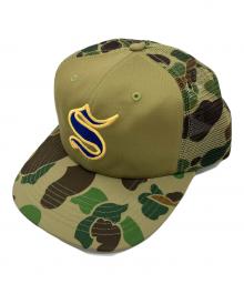 SUPREME（シュプリーム）の古着「Contrast S Mesh Back 6-Panel」｜グリーン