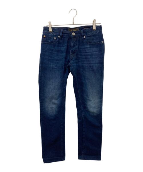 MOORER（ムーレー）MOORER (ムーレー) ストレッチデニムジーンズ インディゴ サイズ:30の古着・服飾アイテム