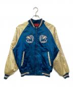 shoot oneシュート ワン）の古着「スカジャン」｜ブルー