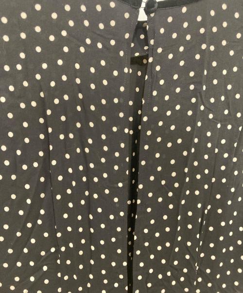 SINME（シンメ）SINME (シンメ) ドットマキシワンピース ブラック サイズ:Ｓの古着・服飾アイテム