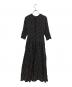 SINME (シンメ) ドットマキシワンピース ブラック サイズ:Ｓ：16000円