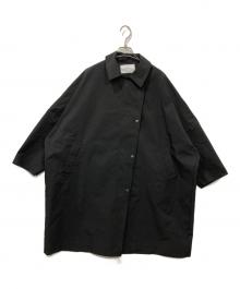 FRAMeWORK（フレームワーク）の古着「撥水ポンチョトレンチコート」｜ブラック