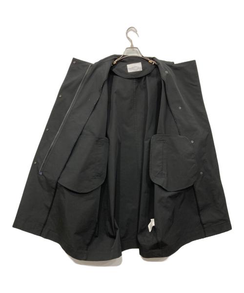 FRAMeWORK（フレームワーク）FRAMeWORK (フレームワーク) 撥水ポンチョトレンチコート ブラック サイズ:36の古着・服飾アイテム