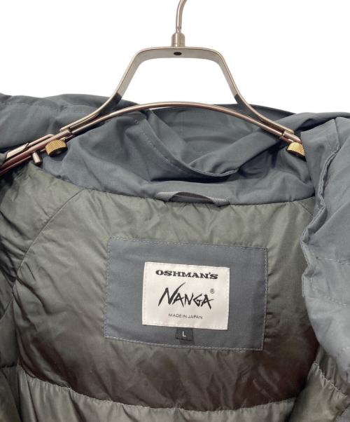 NANGA（ナンガ）NANGA (ナンガ) Oshman's (オッシュマンズ) HAPPY JACKET/ハッピー　ジャケット グレー サイズ:Lの古着・服飾アイテム