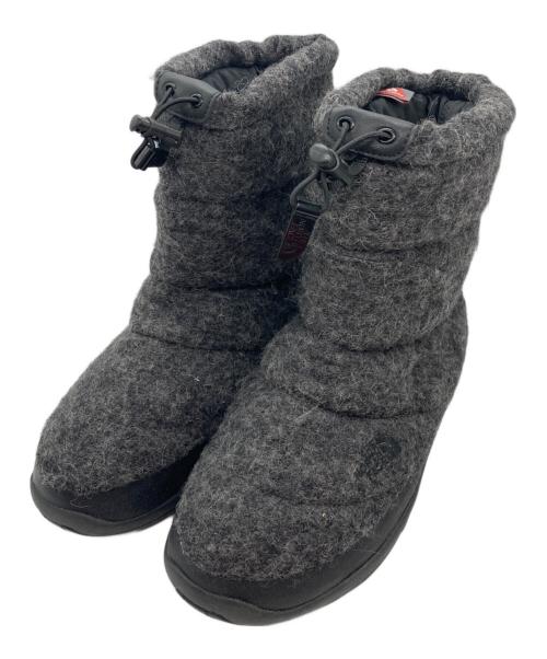 THE NORTH FACE（ザ ノース フェイス）THE NORTH FACE (ザ ノース フェイス) NUPTSE BOOTIE WP WOOL LUXE II/ヌプシ ブーティ ウォータープルーフ VII グレー サイズ:26.5cm/US8.0/UK7.0/EU40.5の古着・服飾アイテム