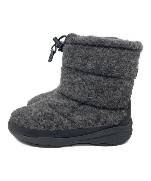 THE NORTH FACE（ザ ノース フェイス）THE NORTH FACE (ザ ノース フェイス) NUPTSE BOOTIE WP WOOL LUXE II/ヌプシ ブーティ ウォータープルーフ VII グレー サイズ:26.5cm/US8.0/UK7.0/EU40.5の古着・服飾アイテム
