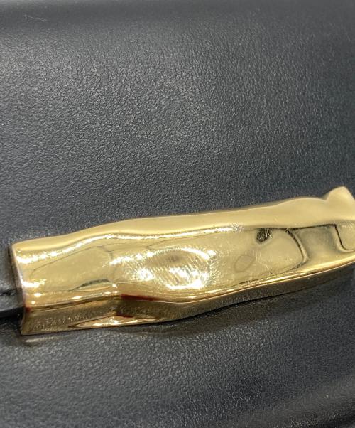 BALLY（バリー）BALLY (バリー) Baroque Compact Wallet/三つ折り財布 ブラックの古着・服飾アイテム