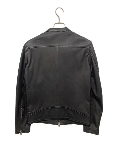 UNITED TOKYO（ユナイテッドトーキョー）UNITED TOKYO (ユナイテッドトーキョー) ラムレザーシングルライダース ブラック サイズ:2の古着・服飾アイテム