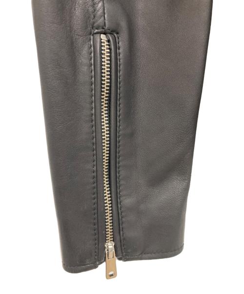 UNITED TOKYO（ユナイテッドトーキョー）UNITED TOKYO (ユナイテッドトーキョー) ラムレザーシングルライダース ブラック サイズ:2の古着・服飾アイテム