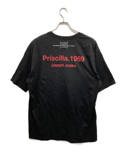 TAKAHIROMIYASHITA TheSoloIst.（タカヒロミヤシタ ザソロイスト）TAKAHIROMIYASHITA TheSoloIst. joseph szabo priscilla 1969 (ジョセフ・ザボ プリシラ 1969) oversized s/s pocket tee ブラック サイズ:44の古着・服飾アイテム
