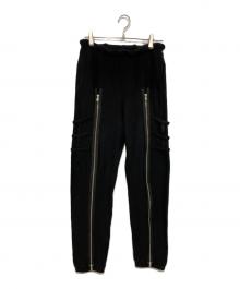 TAKAHIROMIYASHITA TheSoloIst.（タカヒロミヤシタ ザソロイスト）の古着「ジップジョガーパンツ/bondage jogger」｜ブラック