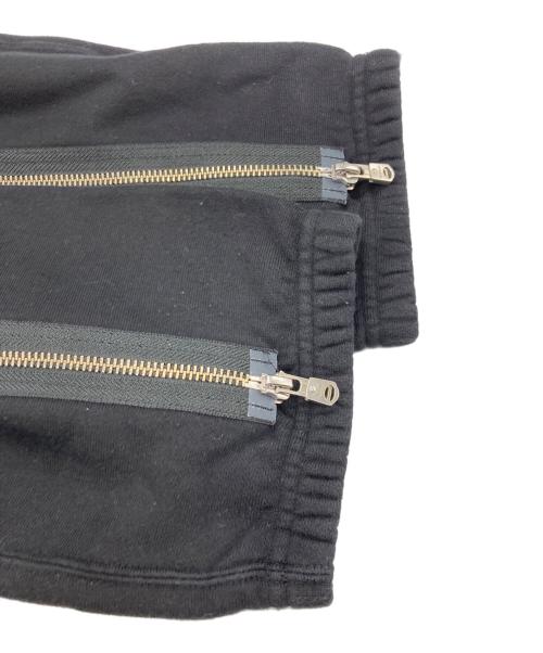 TAKAHIROMIYASHITA TheSoloIst.（タカヒロミヤシタ ザソロイスト）TAKAHIROMIYASHITA TheSoloIst. (タカヒロミヤシタ ザソロイスト) ジップジョガーパンツ/bondage jogger ブラック サイズ:48の古着・服飾アイテム