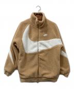 NIKEナイキ）の古着「SWOOSH FULLZIP JACKET/ スウッシュ　フルジップ　ジャケット」｜ベージュ