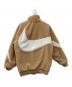 NIKE (ナイキ) SWOOSH FULLZIP JACKET/ スウッシュ　フルジップ　ジャケット ベージュ サイズ:L：7000円