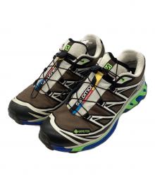 SALOMON（サロモン）の古着「XT-6 GTX ローカットスニーカー」｜ブラウン
