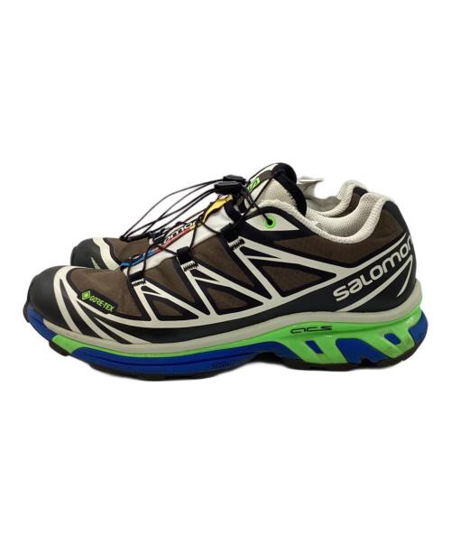 SALOMON（サロモン）SALOMON (サロモン) XT-6 GTX ローカットスニーカー ブラウン サイズ:26cm / US8 / UK7.5 / EUR41　1/3の古着・服飾アイテム