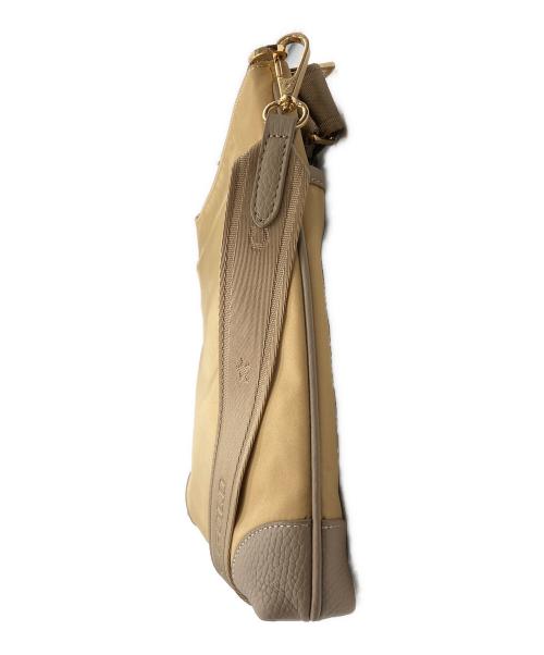 COCOCELUX GOLD（ココセリュックスゴールド）COCOCELUX GOLD (ココセリュックスゴールド) POCONO NYLON ショルダー＆ボディハバッグ/ポコノナイロン　ショルダー＆ボディハバッグ ベージュ 未使用品の古着・服飾アイテム