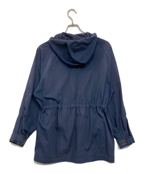 POLO RALPH LAUREN（ポロ・ラルフローレン）POLO RALPH LAUREN (ポロ・ラルフローレン) フーデッドフィールドジャケット ネイビー サイズ:Mの古着・服飾アイテム