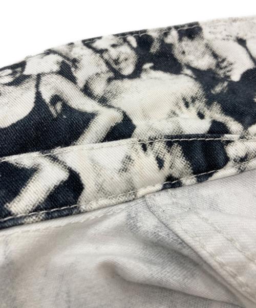 stussy（ステューシー）stussy (ステューシー) Beach Mob Bing JKT ブラック×ホワイト サイズ:Mの古着・服飾アイテム