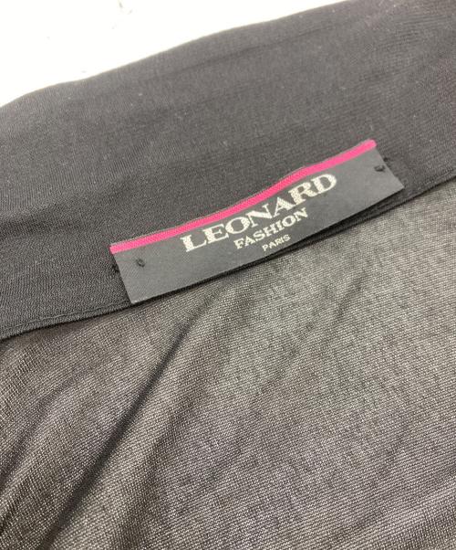 LEONARD（レオナール）LEONARD (レオナール) シアージャケット ブラック サイズ:Lの古着・服飾アイテム