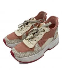 MICHAEL KORS（マイケル・コース）の古着「厚底スニーカー」｜ピンク