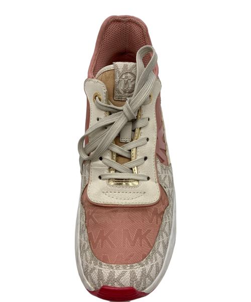 MICHAEL KORS（マイケル・コース）MICHAEL KORS (マイケル・コース) 厚底スニーカー ピンク サイズ:7.5の古着・服飾アイテム