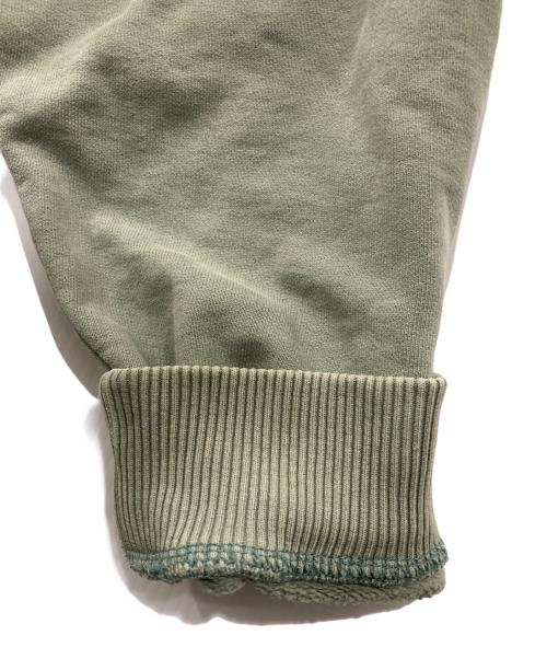 Acne studios（アクネ ストゥディオス）Acne studios (アクネ ストゥディオス) スタンプロゴスウェットシャツ グリーン サイズ:Sの古着・服飾アイテム