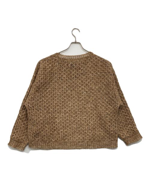 amachi.（アマチ）amachi. (アマチ) Paesina stone knit/パエジナストーン ニット ベージュ サイズ:5の古着・服飾アイテム