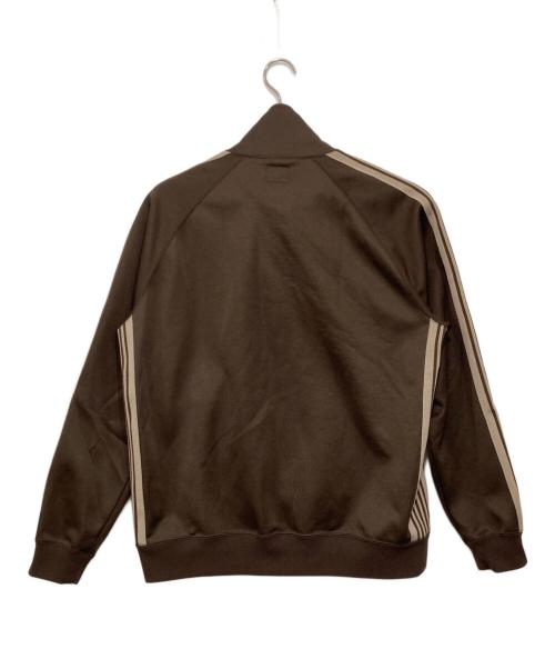 Needles（ニードルズ）Needles (ニードルズ) サイドライン トラックジャケット/TRACK JACKET-POLY SMOOTH ブラウン サイズ:Lの古着・服飾アイテム