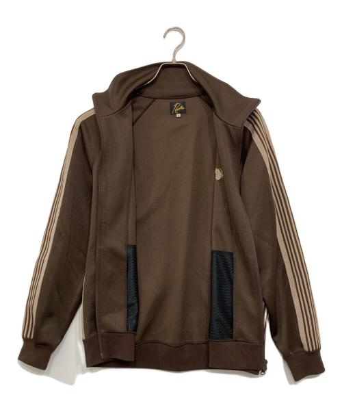 Needles（ニードルズ）Needles (ニードルズ) サイドライン トラックジャケット/TRACK JACKET-POLY SMOOTH ブラウン サイズ:Lの古着・服飾アイテム