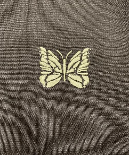 Needles（ニードルズ）Needles (ニードルズ) サイドライン トラックジャケット/TRACK JACKET-POLY SMOOTH ブラウン サイズ:Lの古着・服飾アイテム