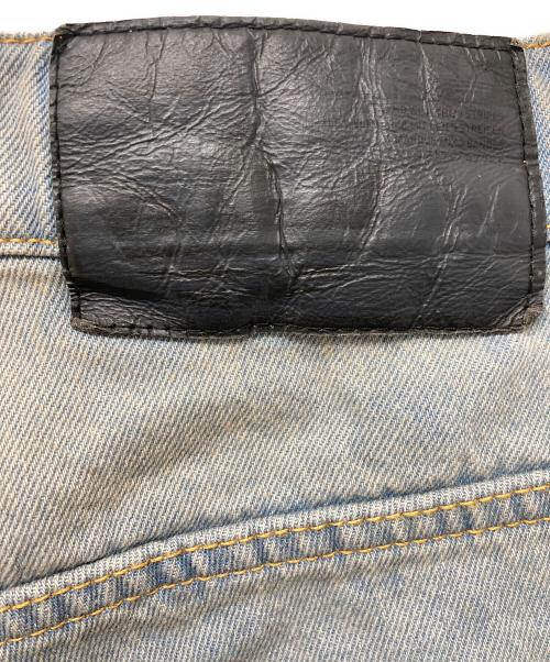 adidas（アディダス）adidas (アディダス) ADILENIUM シーズン 3 ジップ ウォッシュド デニム パンツ ブルー サイズ:31の古着・服飾アイテム