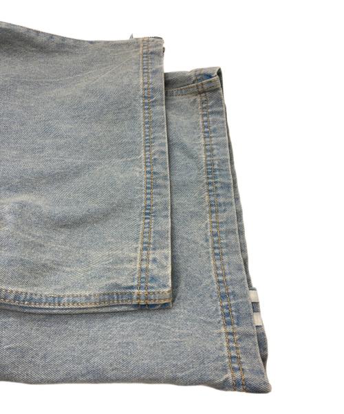 adidas（アディダス）adidas (アディダス) ADILENIUM シーズン 3 ジップ ウォッシュド デニム パンツ ブルー サイズ:31の古着・服飾アイテム