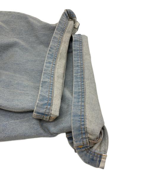 adidas（アディダス）adidas (アディダス) ADILENIUM シーズン 3 ジップ ウォッシュド デニム パンツ ブルー サイズ:31の古着・服飾アイテム