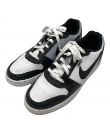 NIKE（ナイキ）の古着「Ebernon Low Premium エバノンロウプレミアム AQ1774-102 ローカットスニーカー」｜ブラック×ホワイト