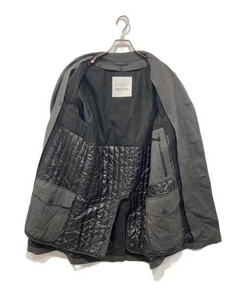 MACKINTOSH PHILOSOPHY（マッキントッシュ フィロソフィー）MACKINTOSH PHILOSOPHY (マッキントッシュ フィロソフィー) GATWICK/ステンカラーコート グレー サイズ:36の古着・服飾アイテム