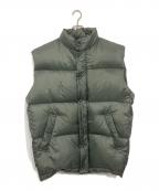 JANE SMITHジェーンスミス）の古着「22AW NYLON TAFFETA OVERSIZED DOWN VEST」｜グリーン