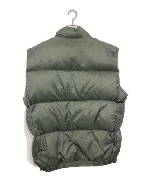 JANE SMITH（ジェーンスミス）JANE SMITH (ジェーンスミス) 22AW NYLON TAFFETA OVERSIZED DOWN VEST グリーン サイズ:Lの古着・服飾アイテム