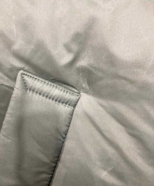 JANE SMITH（ジェーンスミス）JANE SMITH (ジェーンスミス) 22AW NYLON TAFFETA OVERSIZED DOWN VEST グリーン サイズ:Lの古着・服飾アイテム