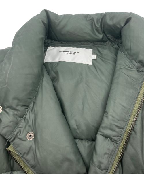 JANE SMITH（ジェーンスミス）JANE SMITH (ジェーンスミス) 22AW NYLON TAFFETA OVERSIZED DOWN VEST グリーン サイズ:Lの古着・服飾アイテム