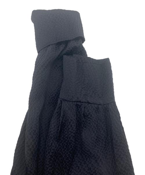 BALENCIAGA（バレンシアガ）BALENCIAGA (バレンシアガ) シルクワンピース ブラック サイズ:38の古着・服飾アイテム