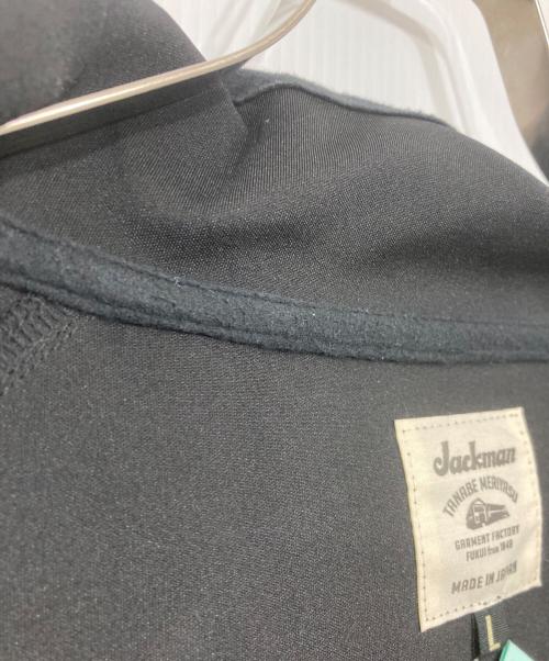 JACKMAN（ジャックマン）JACKMAN (ジャックマン) Jersey Coat ブラック サイズ:Lの古着・服飾アイテム