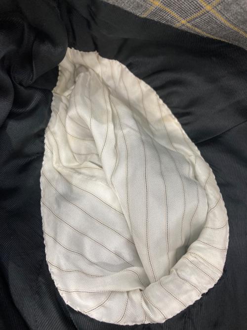 STELLA McCARTNEY（ステラマッカートニー）STELLA McCARTNEY (ステラマッカートニー) チェックテーラードジャケット グレー サイズ:44の古着・服飾アイテム