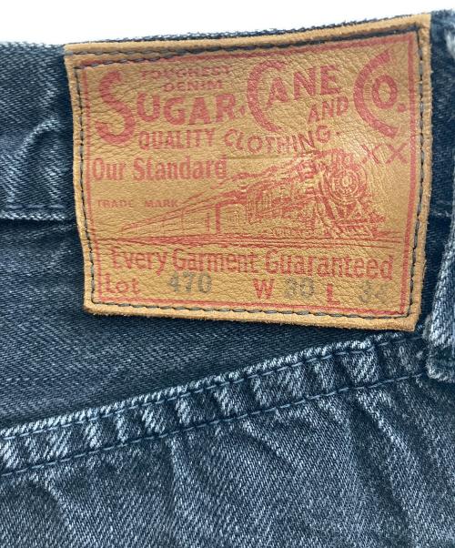 SUGAR CANE（シュガーケーン）SUGAR CANE (シュガーケーン) 470デニムパンツ ブラック サイズ:30×34の古着・服飾アイテム