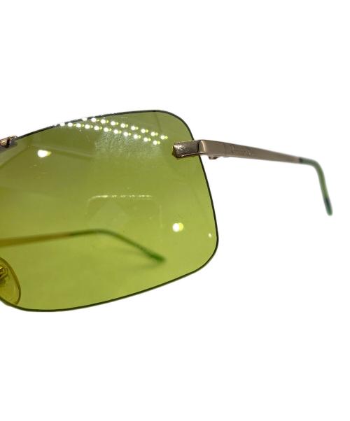 Christian Dior（クリスチャン ディオール）Christian Dior (クリスチャン ディオール) サングラス グリーンの古着・服飾アイテム