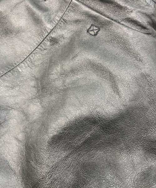 AVIREX（アヴィレックス）AVIREX (アヴィレックス) レザージャケット ブラック サイズ:Lの古着・服飾アイテム