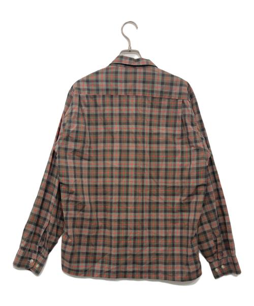 TOWN CRAFT（タウンクラフト）TOWN CRAFT (タウンクラフト) 襟芯チェックシャツ グレー サイズ:Mの古着・服飾アイテム