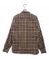 TOWN CRAFT (タウンクラフト) 襟芯チェックシャツ グレー サイズ:M：8000円